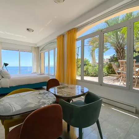 Apartamento L'ensoleillee Vue Panoramique Mer, 250 M De La Et Du Centre *
