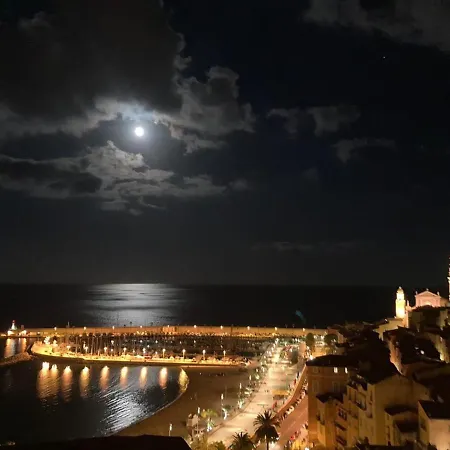 Apartamento L'ensoleillee Vue Panoramique Mer, 250 M De La Et Du Centre Menton